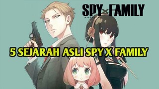 5 SEJAR4H NYATA ANIME SPY X FAMILY ‼️