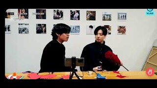 TAEHYUNG READ THE COMMENT MAHAL KO KAYO ON TAEKOOK'S RECENT VLIVE