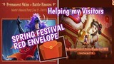New Event Spring Festival Red Envelope | Helping my Visitors