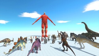 Colossal Titan Attack Every Faction - Animal Revolt Battle Simulator