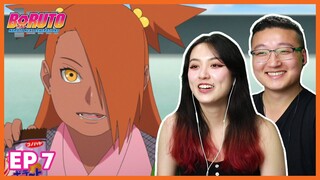 CHOCHO & SUMIRE'S STALKER | Boruto Episode 7 Couples Reaction & Discussion