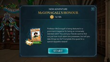 [Special Adventure] Hogwarts Mystery - McGonagall's Honour