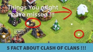 5 Fun Facts About Clash of Clans !!!