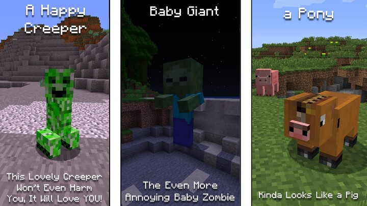 Minecraft Mobs And Their Rarest Variants