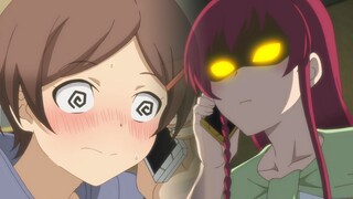 "The best friend is about to be picked up by the devil's subordinates, the hero is jealous and she i
