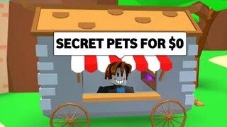 SELLING SECRET PETS FOR $0