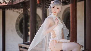 妖少cosplay洛天依同人