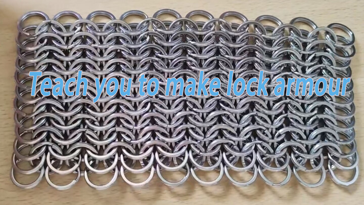 DIY Tutorial | How To Make A Chain Mail With Key Chains Part. I