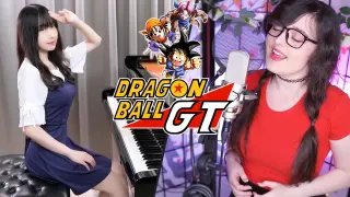 Dragon Ball GT Divine Comedy "DAN DAN Heart Charm уБЛуВМуБжуБП" ЁЯТУCover by Shiro Neko x Ru's Piano | It's been a long time since I performed with a powerful singer!
