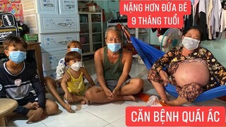 Trao tiền MTQ gởi cô ung thư ngực nuôi 5 đứa cháu nội không cha mẹ bỏ