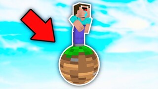 THỬ THÁCH NOOB SINH TỒN TRÊN ĐẢO HÌNH TRÒN TRONG MINECRAFT!!