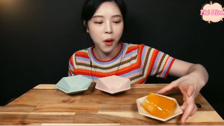 Món tráng miệng thạch pudding trái cây phần cuối #anngonmoingay