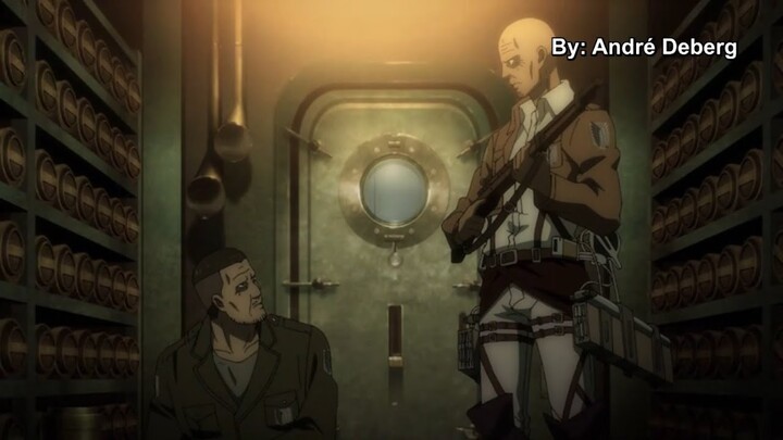 Shingeki No Kyojin: A morte do Theo Magath e do Keith Shadis (DUBLADO)