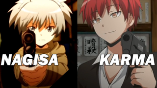 Kompilasi Karma dan Nagisa - 🎵 Milk and Cookies 🎵 - Assassination Classroom AMV