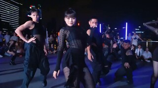 [Z-axis Dance Troupe] Penuh energi! Pertunjukan keliling one-shot pertama di Internet, lagu disko te