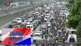 Pag-ulan, nagdulot ng mabagal na trapiko; ilang pasahero, nahirapang makasakay | Unang Hirit