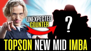 TOPSON Discover New IMBA Mid Hero - Unexpected COUNTER Picked