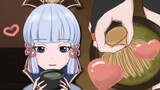 [Animasi Dampak Genshin] ❤️ Berkencan dengan Ayaka Kamari di ruang teh (Video bantuan tidur, volume rendah)