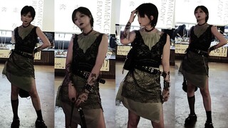 [[OOTD Punk Style]] A Sophisticated Dress with a Punk Makeover