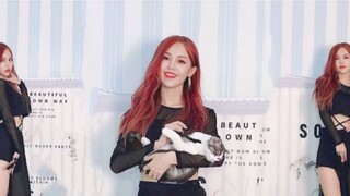 【Rainbow Xiaoya】 تنورة مفتوحة بذيل طويل وعالية الكعب، أحدث صيحات الفتيات المثيرات في الفرق النسائية،