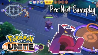 Gengar Was The Strongest Pokemon Before! Pokemon Unite Gengar Gameplay