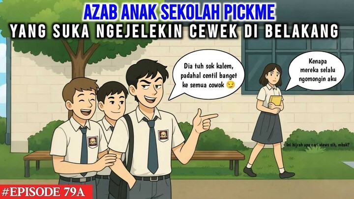 AZAB ANAK SEKOLAH PICKME YANG SUKA NGEJELEKIN CEWEK DI BELAKANG   COCO MEONG EPI