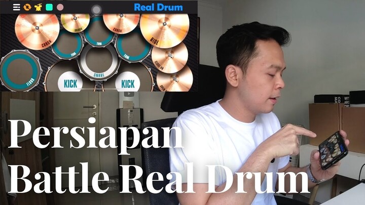 Persiapan BATTLE REAL DRUM