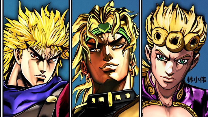 [4K60fps] "Father and Son: The Growth of Jonathan DIO and Giorno" JoJo's Bizarre Adventure: Quotes o