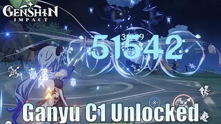 GENSHIN IMPACT - My Ganyu Got Stronger C1 Unlocked (My Latest Build)