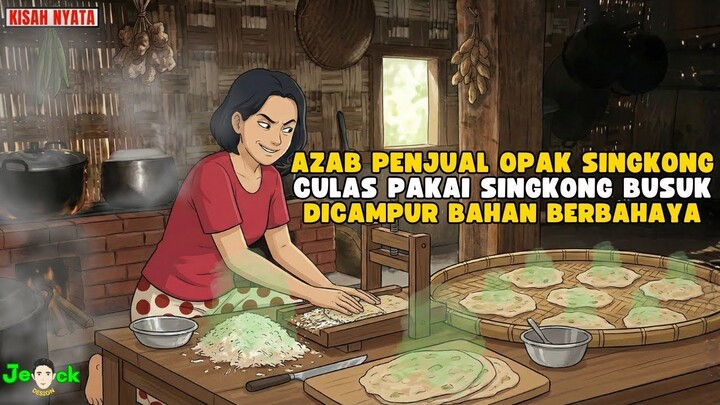 AZAB PENJUAL OPAK SINGKONG CULAS PAKAI SINGKONG BUSUK DICAMPUR BAHAN BERBAHAYA