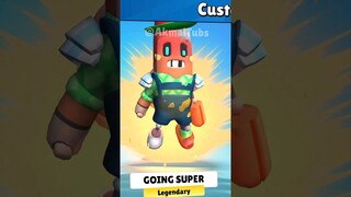 CLEANEST STUMBLE GUYS SKINS TRANSITIONS GOING SUPER SKIN GLITCH 🌭 #shorts #stumbleguys