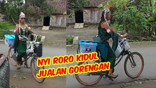 ritual nyi roro kidul ratu pantai selatan jualan gorengan viral #short