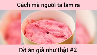 Làm đồ ăn mô phỏng p2