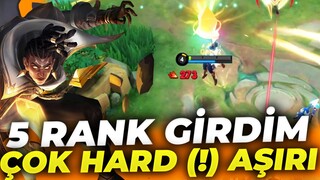 ÇOK HARD MAÇLAR AŞIRI (!) - 5 RANK GİRDİM CLAUDE - BRODY | Mobile Legends