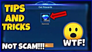 TRICKS TO GET DIAMONDS FOR FREE IN MOBILE LEGENDS! LEGIT WAY! | Mobile Legends