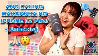 GIFT FOR MYSELF! (iPhone 12 Pro + Unboxing) | Salamat LYKA!