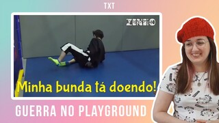 REAGINDO À 'TXT COMPETINDO ENTRE SI É A PRÓPRIA 3ª GUERRA MUNDIAL'