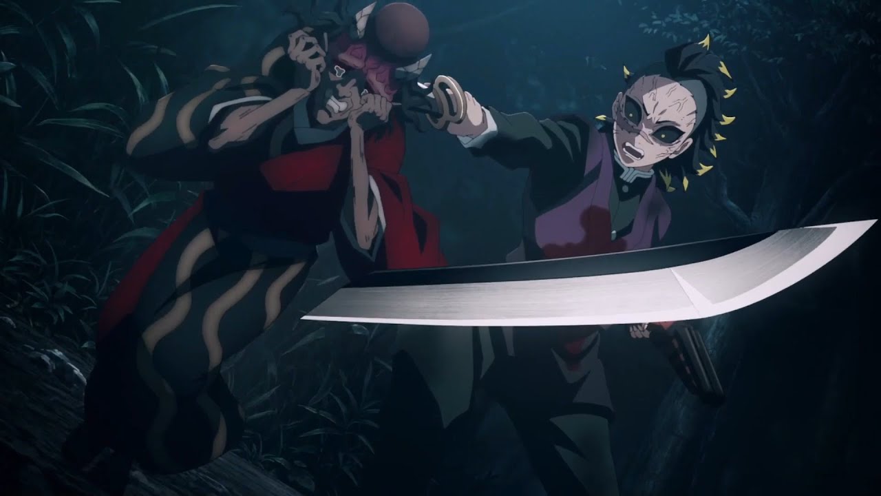 Hantengu Vs Tanjiro: Batalha Completa ! Kimetsu no Yaiba Temporada 3 - Ep 6