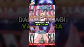 3 kali berturut-turut onic juara mpl #mobilelegends