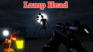 Ketemu Saudaranya Siren Head Scp6789 - Lamp Head Escape The Desert of Horror Adventure Full Gameplay