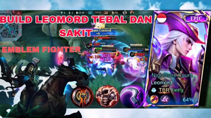 LEOMORD BUILD SUSTAIN TAPI JUGA SAKIT!!!!! DI KEROYOK TAPI MASIH BISA HIDUP !!!😎🥶