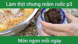 Làm thịt chưng mắm ruốc p3