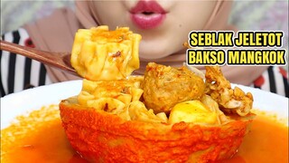 ASMR BAKSO MANGKOK ISI SEBLAK BAKSO SIOMAY JELETOT MERCON | ULUL ASMR INDONESIA