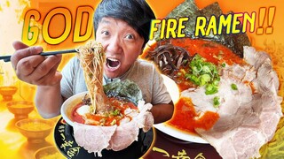 "GOD FIRE" Ramen The SPICIEST Japanese Ramen in Canada & ALL TIME BEST Brazilian BBQ Buffet