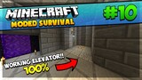 HOW TO BUILD WORKING ELEVATOR 100% - Minecraft: Modded Survival Part - 10 (Filipino/Tagalog)