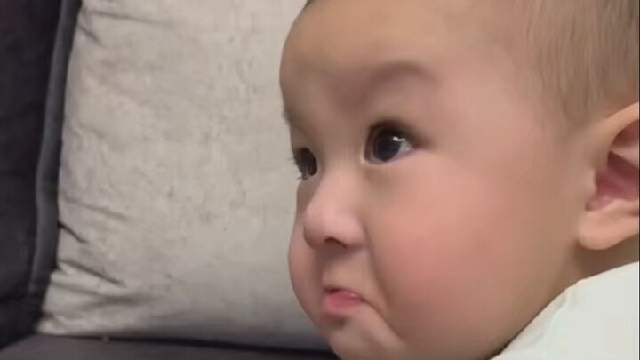 Dad came home from work, kissed his little cheek, and then a static shock zapped him—so frustrating!
