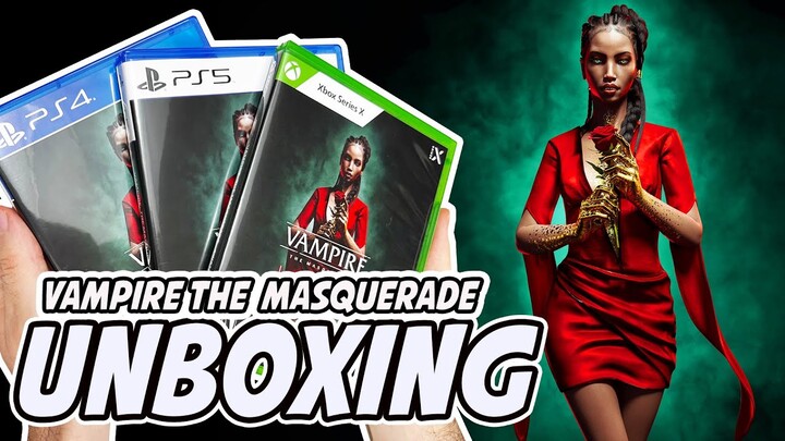 Vampire: The Masquerade - SwanSong (PS4/PS5/Xbox Series X) Unboxing