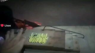 nose grind to front slide grind to shuv it out