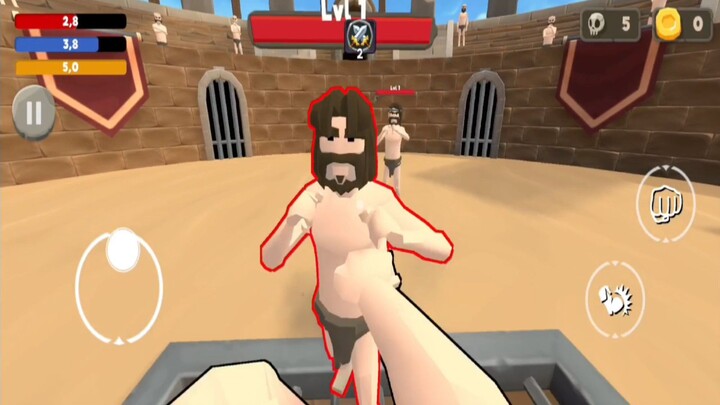 Gladiator Simulator ~ Game Android Offline ~ Gameplay Indonesia🔥