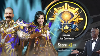 ACE DOMINATOR ล็อบบี้ 22 EXE 999+ ไอคิว PUBG MOBILE